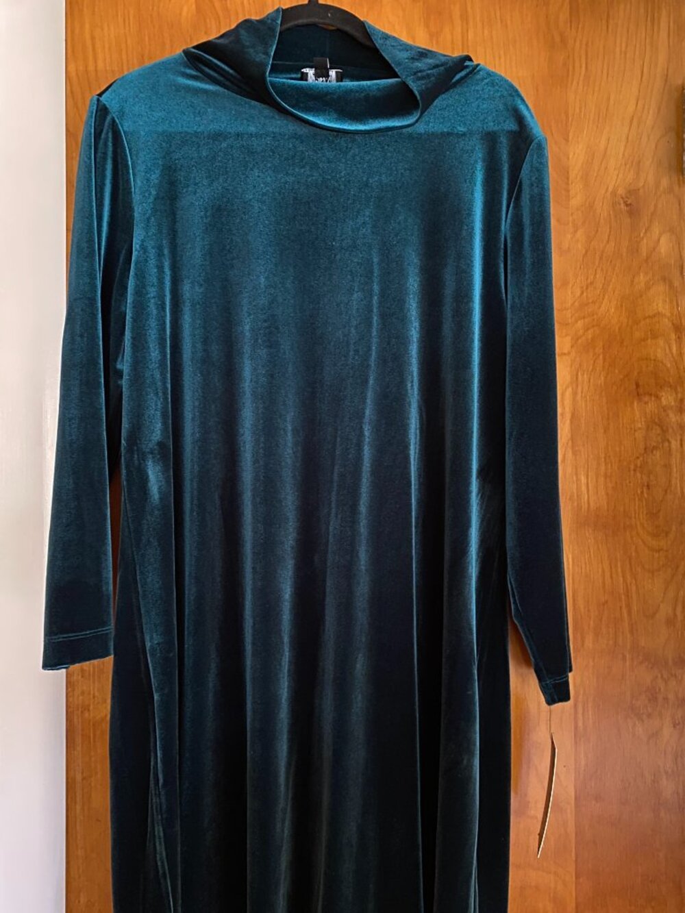 Jones New York Midi Velvet Dress